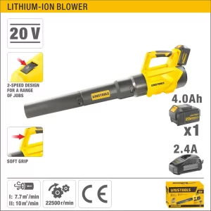 UYUS SOPLADOR INALÁMBRICO TURBO – 20V