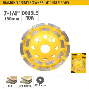 UYUS DISCO DE PULIR DE DIAMANTE DOBLE FILO – 7-1/4″(180MM) 3200R/MIN