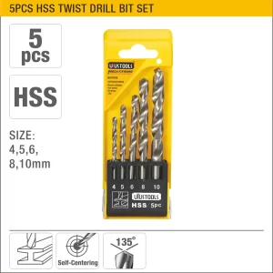 UYUS BROCA P/FIERRO 5PC-MM(4-10) HSS UYU