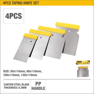 UYUS ESPATULA DE CHAPISTA 4PCS/SET UYU