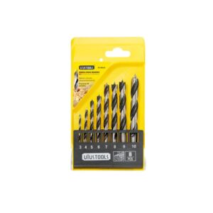 JUEGO DE 8 PCS DE BROCAS PARA MADERA (MILIMÉTRICAS) – 3,4,5,6,7,8,9,10MM