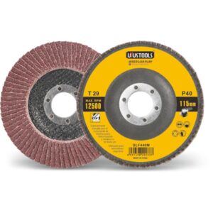 DISCO LIJADOR PARA MADERA – 115MMX22.2MM 12500RPM 40GRIT